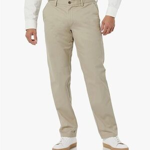 NWT Amazon Essentials Men's Khaki Chinos